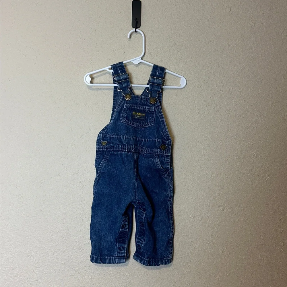 Vintage Osh Kosh‎ Vestbak Overalls Size 12 Months